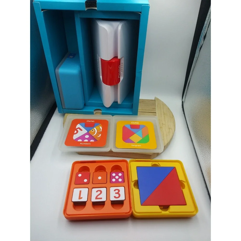 Osmo Genius Kit for Fire Tablet - 5 Hands-On Learning Games‎